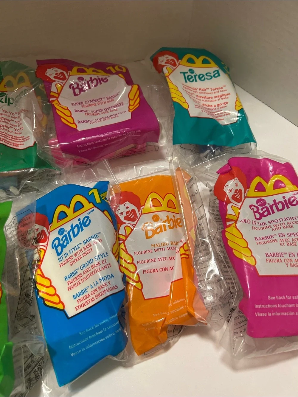 Lot of 13 new in package vintage Barbie McDonald’s Happy Meal Toys - Picture 4 of 7